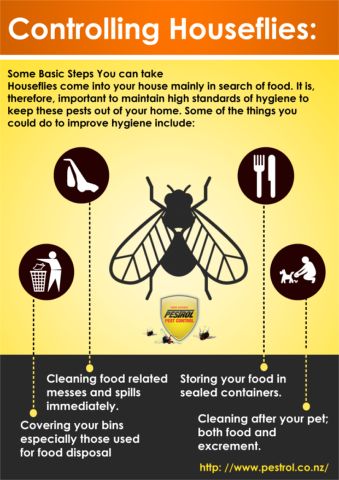 House shop fly control