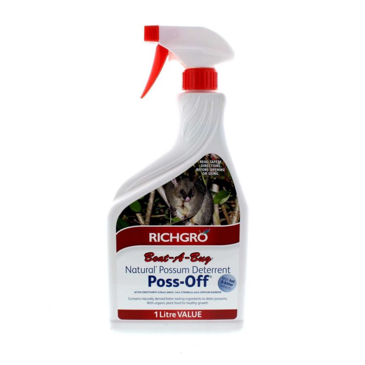 PossOff Natural Possum Deterrent Richgro 1 litre (RTU) Pestrol Australia