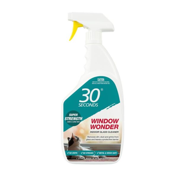 30 Seconds Window Wonder – Streak-free window cleaner for crystal-clear glass and mirrors
