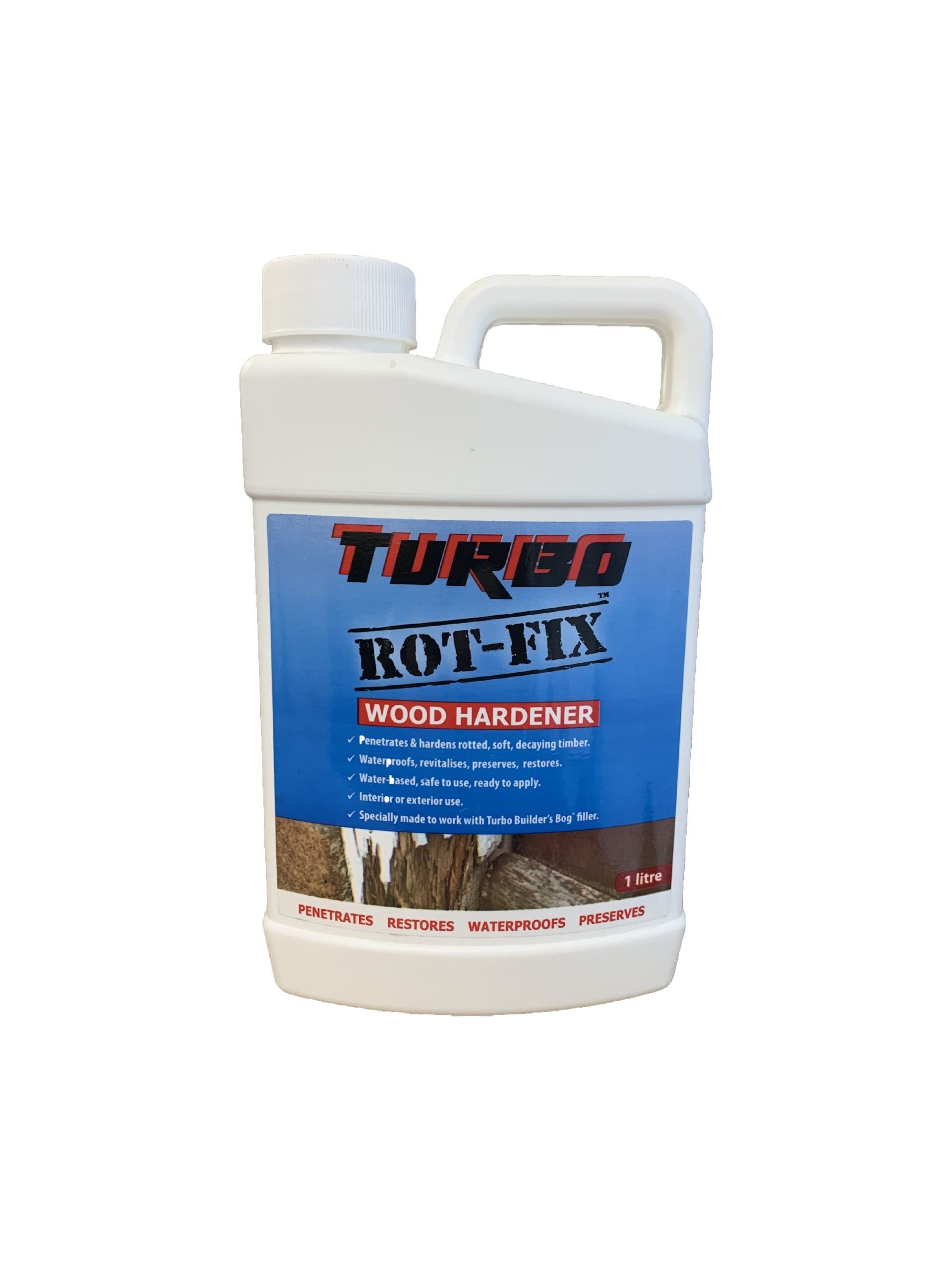 Wood Hardener - Turbo Rot Fix 1 litre - Pestrol Australia