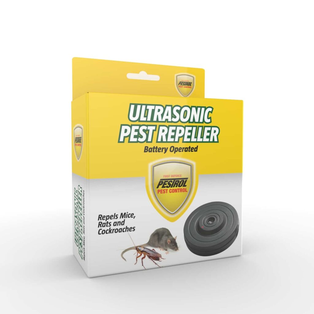 Ultrasonic Pest Repeller Portable Battery Operated Pestrol Australia