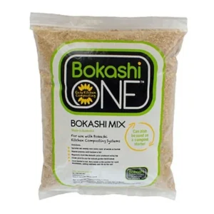 Bokashi One Compost Mix in resealable bag for home composting