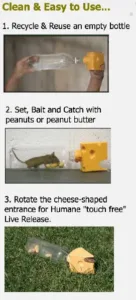 Humane Mouse Trap Instructions