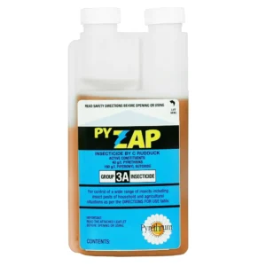 Py-Zap 1 Litre bottle front view on white background