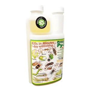 1L Py-Bo Natural Pyrethrum Concentrate bottle on white background