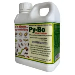 10L Py-Bo Natural Pyrethrum Concentrate container sideways on white background