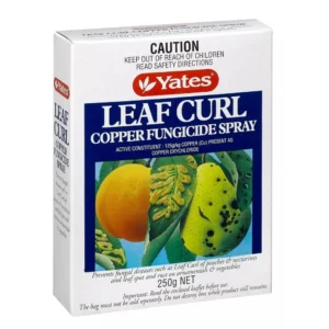 Leaf Curl Copper Fungicide Concentrate 250g front label on white background