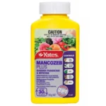 Mancozeb Plus Fungicide & Miticide Concentrate 150g front label on white background