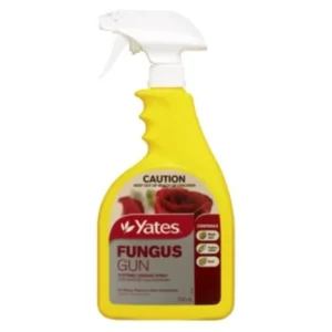 Yates Fungus Gun RTU spray bottle front label on white background