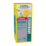 Boxed packaging of Yates Rose Shield Concentrate 500mL for insect and disease control on roses.