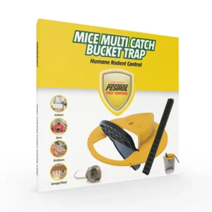 Pestrol Mice Multi Catch Bucket Trap – Humane rodent control solution for capturing multiple mice safely and effectively