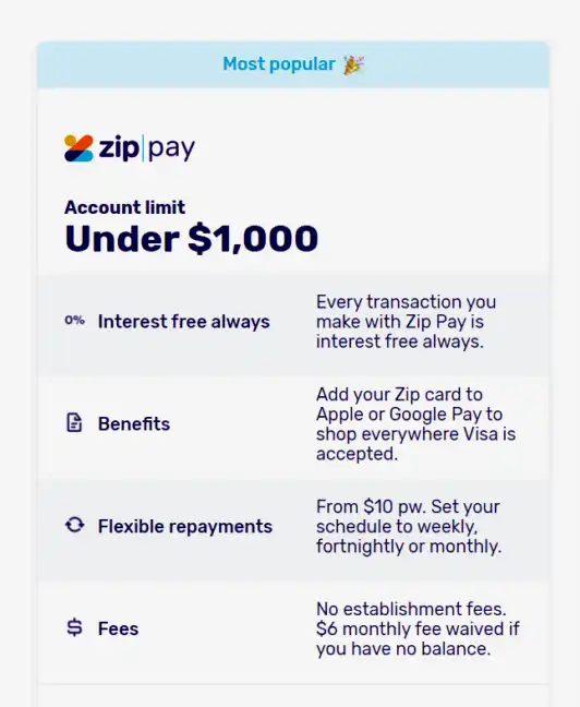 Zip Pay - Buy now and pay later - Pestrol Australia