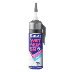 Ezi Press Wet Area Clear Silicone 100g
