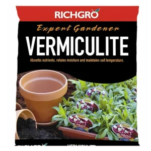 Richgro Expert Gardener Vermiculite 5L front packaging on white background