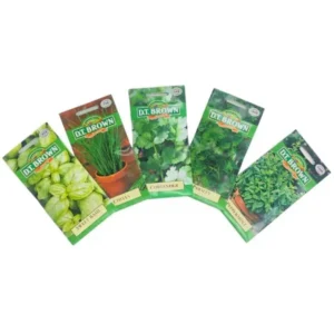 DT Brown Herb All Year Round Seed Bundle