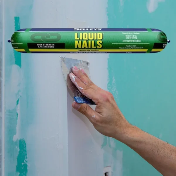 Selleys Liquid Nails Construction Adhesive tube, a strong and reliable bonding solution for various construction and DIY projects.