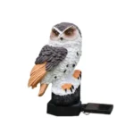Solar Light Garden Scare Owl