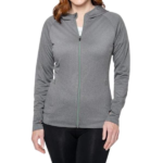 Insect Shield Women's Tech Hoodie Grey