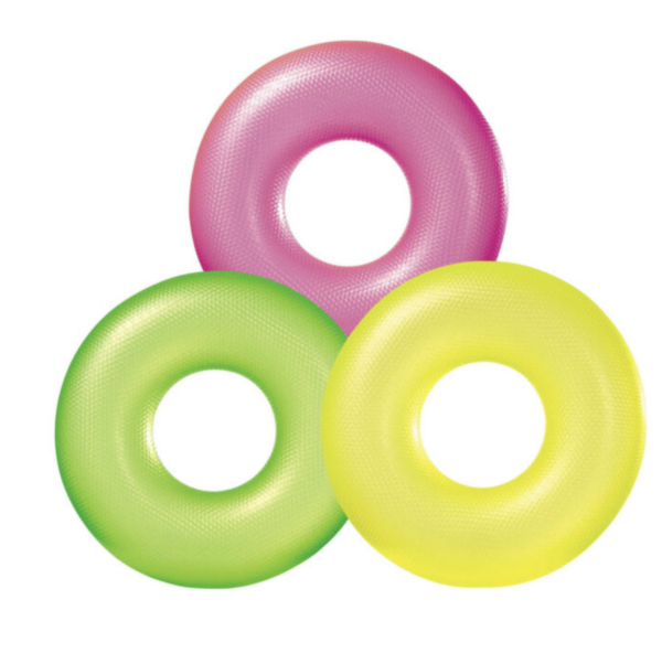 Swim Tubes Neon Frost 91cm Assorted Pestrol