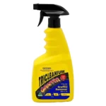 Tricleanium Graffiti Remover 750mL bottle with label showcasing its graffiti removal features.