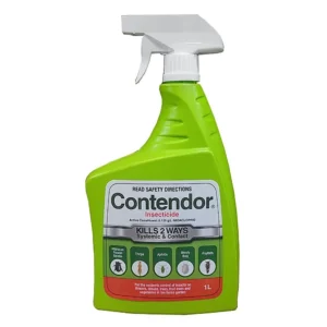 Contendor Systemic Insecticide 1L RTU bottle with spray trigger and label visible.