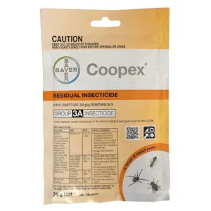 Coopex Residual Insecticide front view on white background
