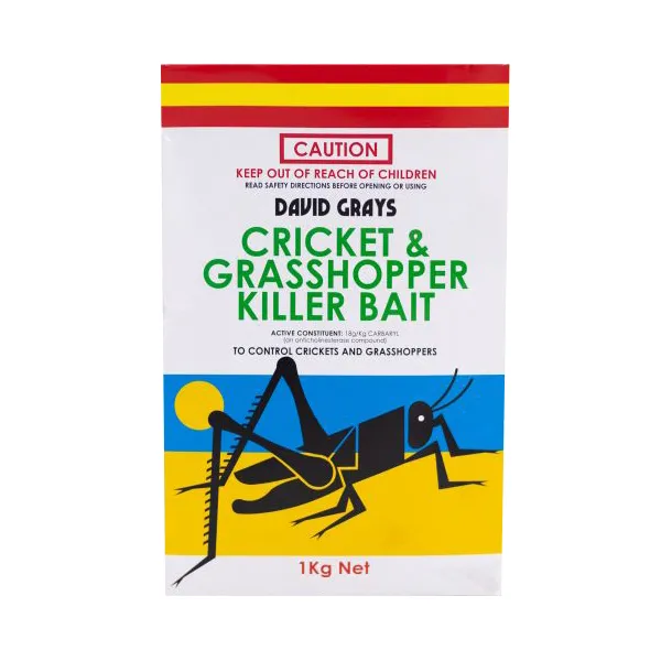 David Grays Cricket & Grasshopper Killer Bait 1kg - Pestrol