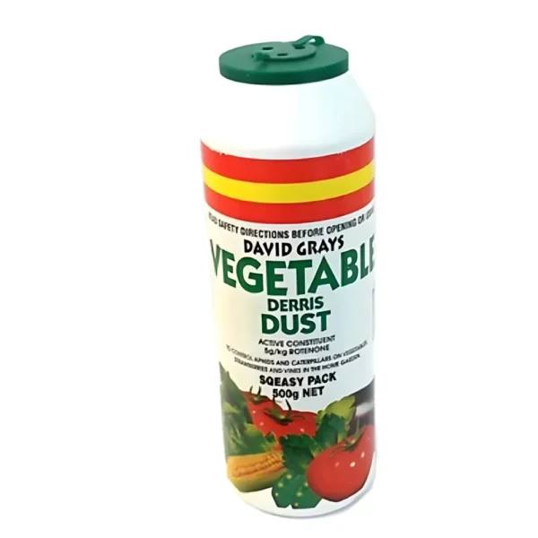 David Gray's Vegetable Derris Dust 500g – Low toxicity garden insecticide.