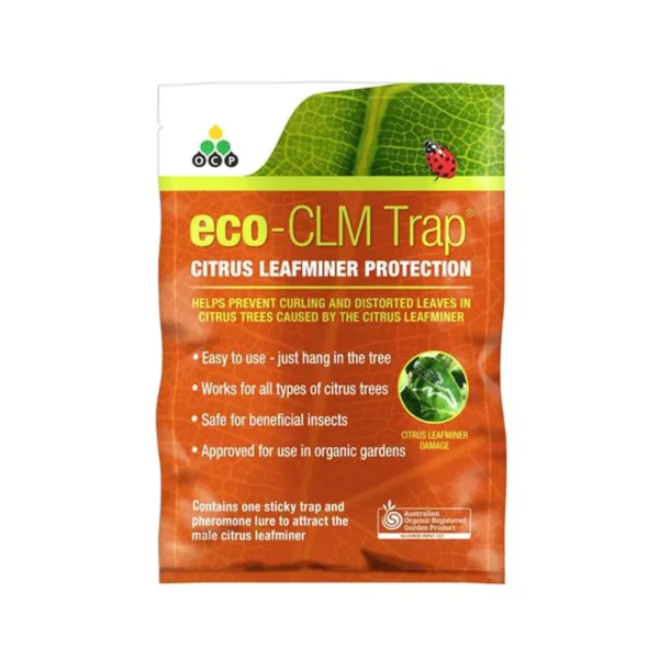OCP Eco-CLM Trap - Citrus leafminer prevention tool for protecting citrus trees using pheromone-based technology."