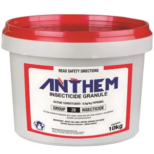 Anthem Insecticide Granules 10kg bag with prominent label.