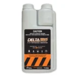 Front of DeltaPro 25SC Residual Insecticide bottle on a white background