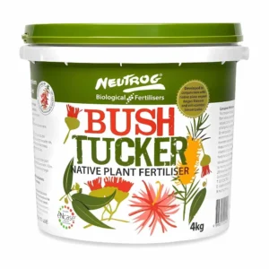 Front view of Neutrog Bush Tucker Native Plant Liquid Fertiliser 1L bottle on white background