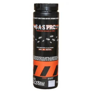 SAS Pro Granular Insecticide bag with product name and label clearly displayed.