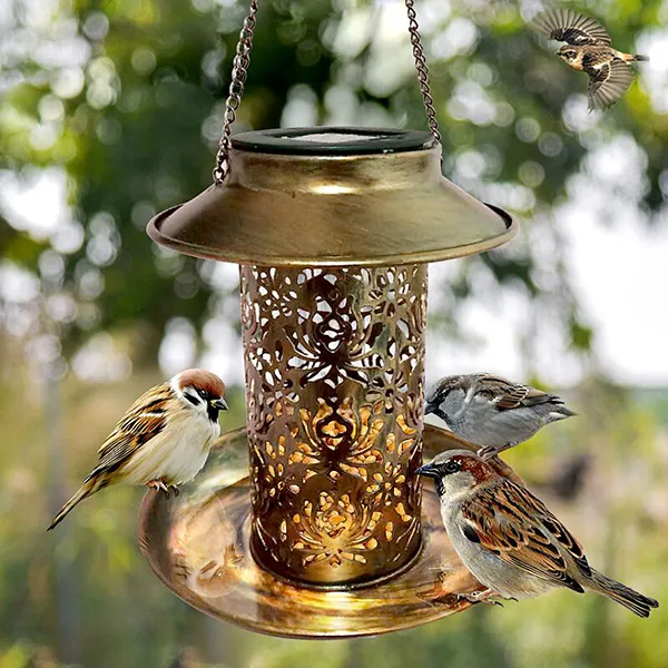 Solar Hanging Bird Feeder - Pestrol Australia