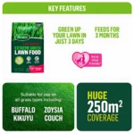 Scotts Lawn Builder Extreme Green Fertiliser for Healthy Lawns
