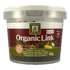 Front view of Organic Link General Purpose Fertiliser Pellets pack