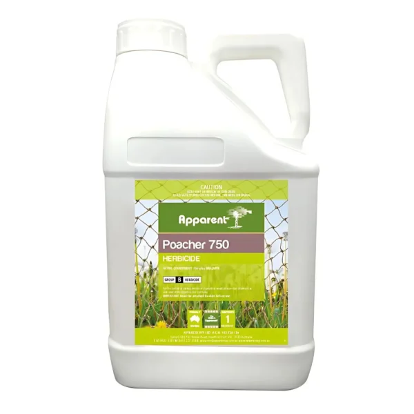 Apparent Poacher 750 1kg soluble granule herbicide for controlling tough weeds in non-crop areas.