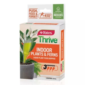 Thrive Indoor Plants Liquid Plant Food 3-pack front view on white background