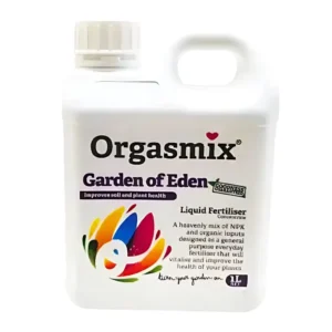 Orgasmix Garden of Eden Premium Fertiliser front view on white background