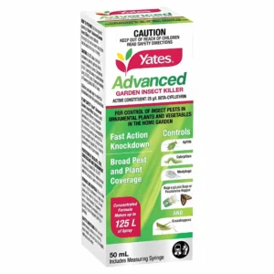 Yates Advanced for Gardens 50ml bottle with bold labelling.