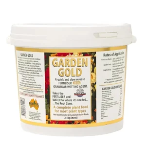 Hortex Garden Gold 2.1kg Slow Release Plant Fertiliser front view on white background