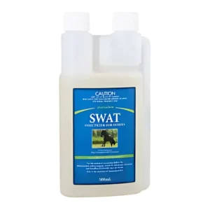 Pharmachem Swat Insecticide for Horses 500ml front view on white background