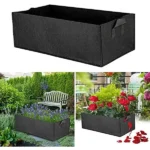 Black Non Woven Grow Bed