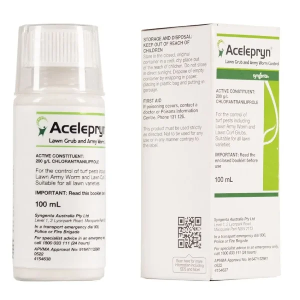 Acelepryn Liquid Lawn Insecticide product for use in residential and commercial turf.