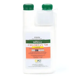 Surefire Chlortan 720 Fungicide front label on white background