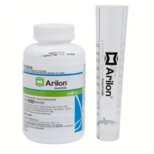 Front of Arilon Insecticide 200g container on a white background
