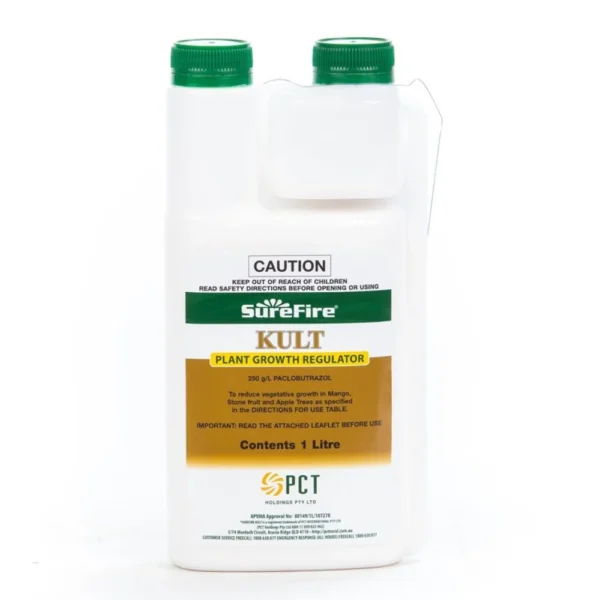 Kult Plant Growth Regulator front label on white background