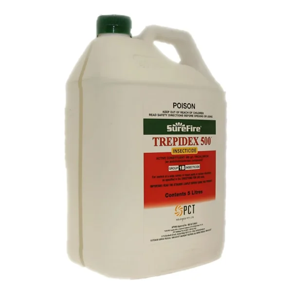 Surefire Trepidex Insecticide 5L for pest control in lawns and crops