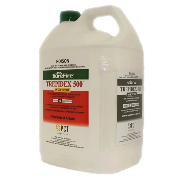 Surefire Trepidex Insecticide 5L with Trichlorfon formula