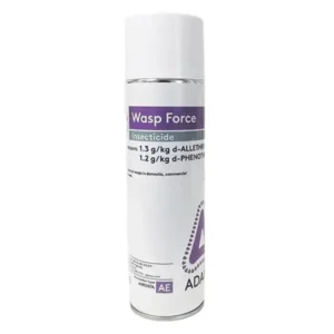 Wasp Force Insecticide 500g aerosol can front view on white background